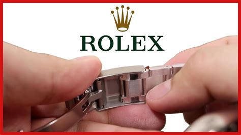 how to open a rolex watch clasp|Rolex folding clasp adjust size.